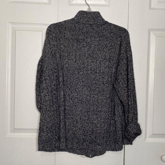 Geoffrey Beane Textured Men's zip-front cardigan sweater - Picture 3 of 10